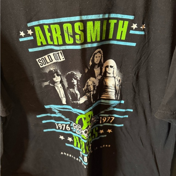 Aerosmith Black Graphic Tee - Picture 2 of 4
